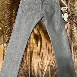 Louis Vuitton Gray Straight Leg Men Jeans
